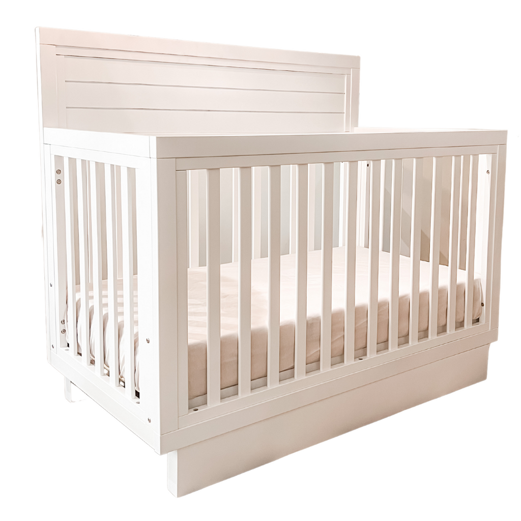 Hampton Plus Lifetime Cot White Boutique Baby Designs